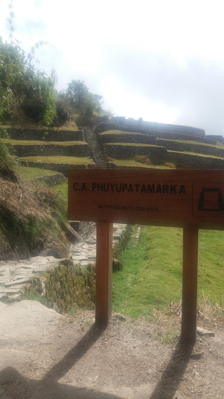 Sign for Phuyupatamarka