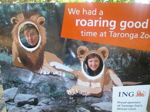 We had a roaring good time at Taronga Zoo!