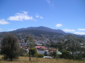 Mount Wellington from the bottom!