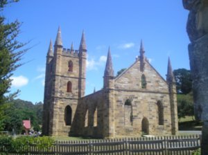 Port Arthur church