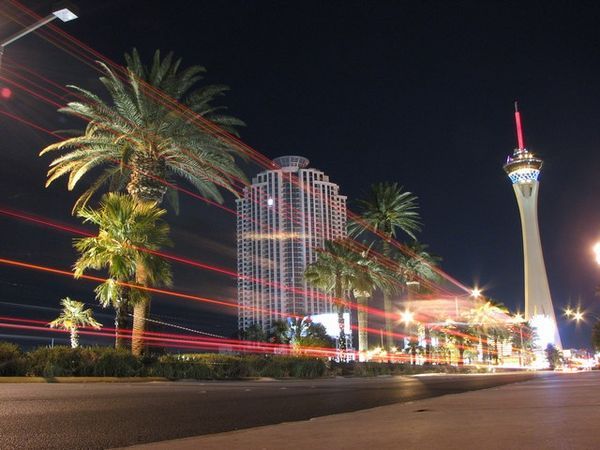 Nachtstimmung - nightview in Vegas