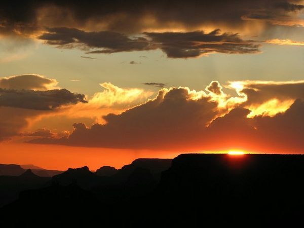 Grand Canyon - Sonnenuntergang/Sunset