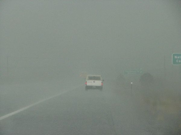 Route 66 - Starker Regen/heavy rain