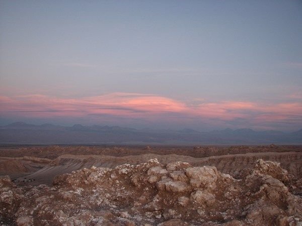 Atacama Desert - Sonnenuntergang/Sunset