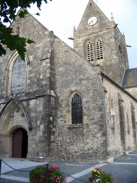 St Mere Eglise church