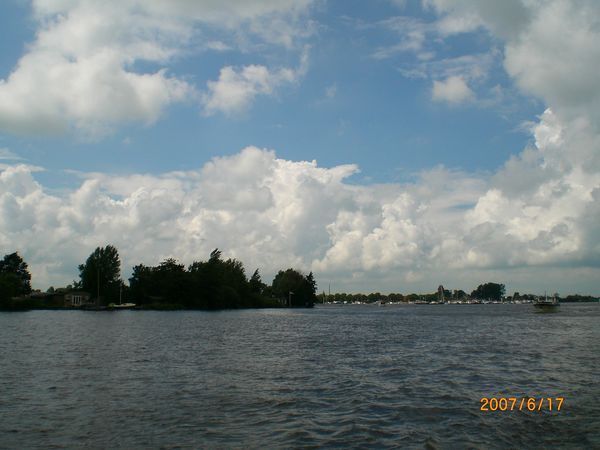 Grou on the lake