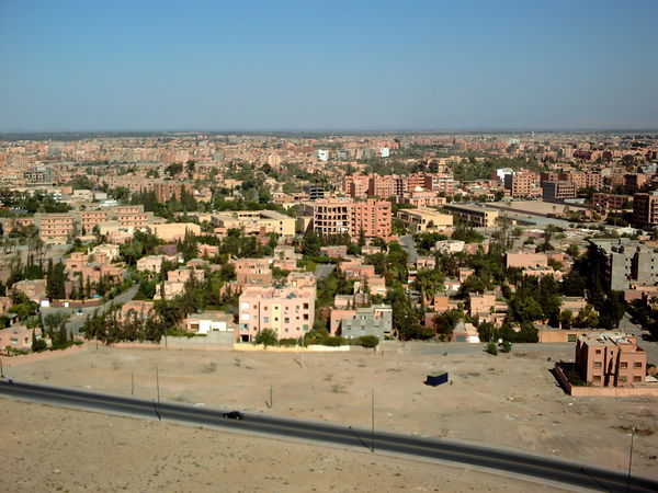 Marrakesh, the 'red city' 