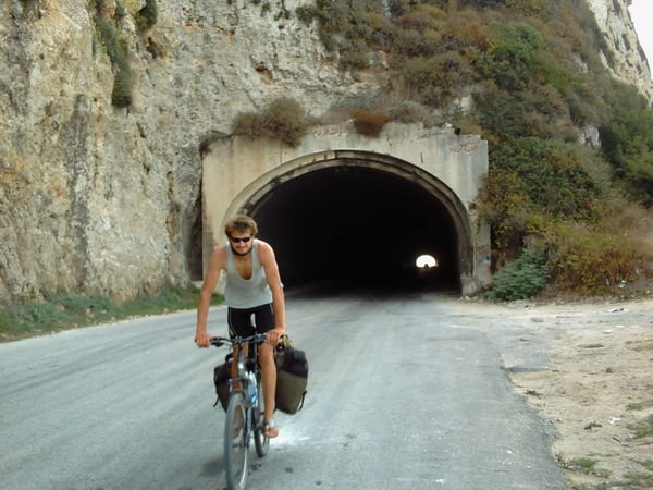 Cool tunnel just before Trıpolı