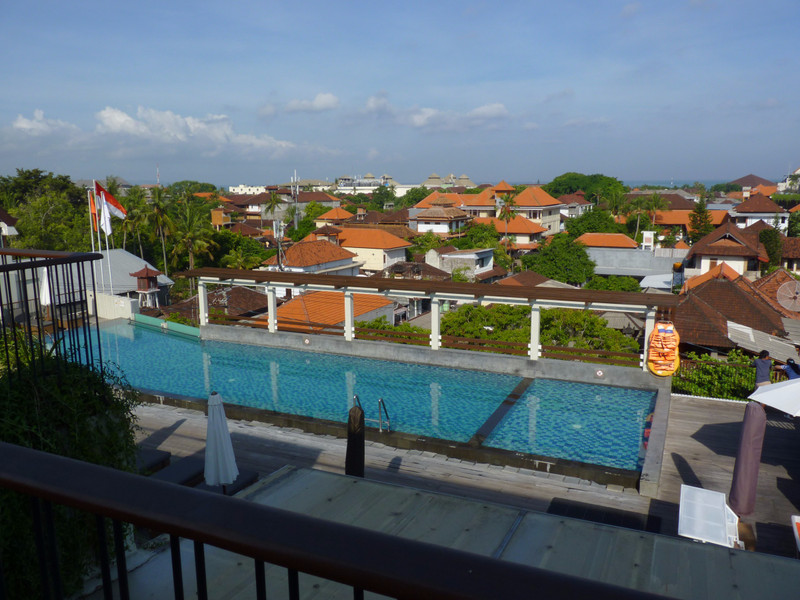 Bali - piscine de l'hôtel