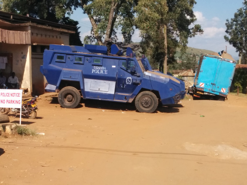ugandan police car