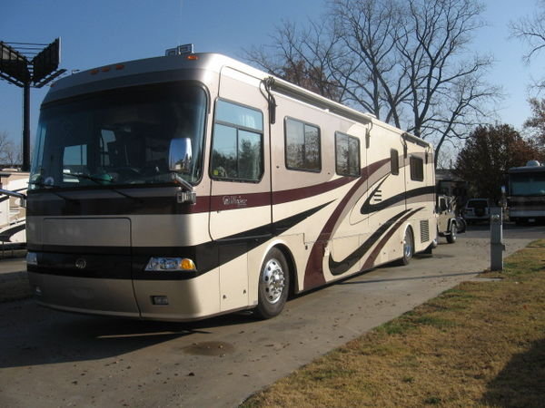 Motorhome at RV Park