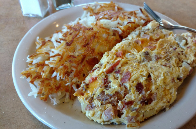 The Special Omelet at the Summit Pancake House.  SOOO good!