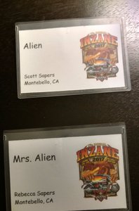 Our official name badges