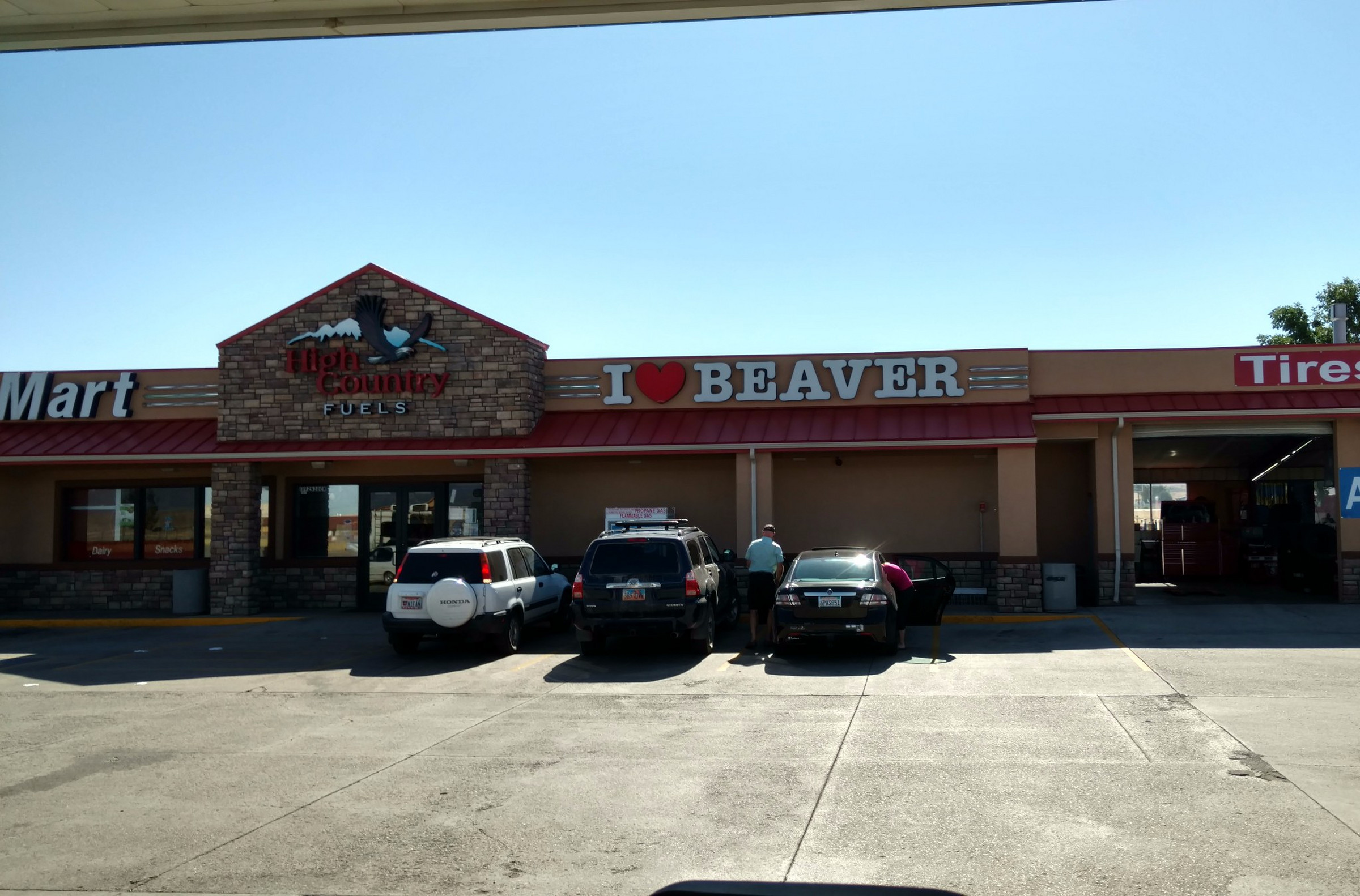 Beaver, Utah gas stop. | Photo