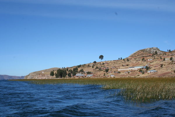 Titicacasee 3800 Meter ueber dem Meeresspiegel