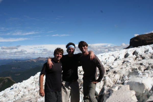 Ausflug mit Johnny und Sam zu den Gletschern des Tronador 