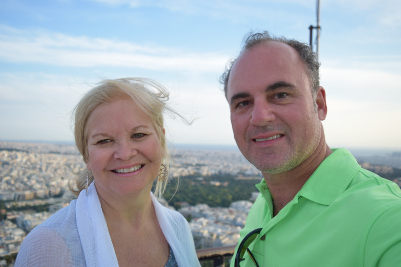 On top of Lycabettus Hill