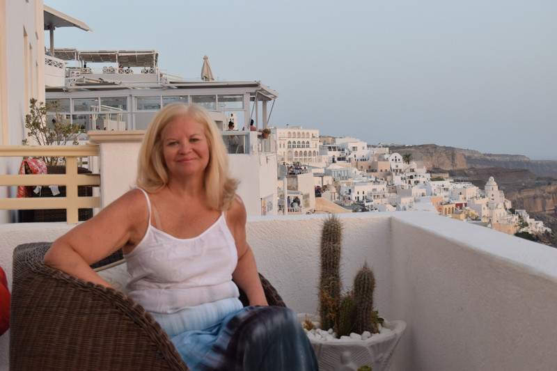 A view from our hotel in Santorini - Nemeles Luxury Suites