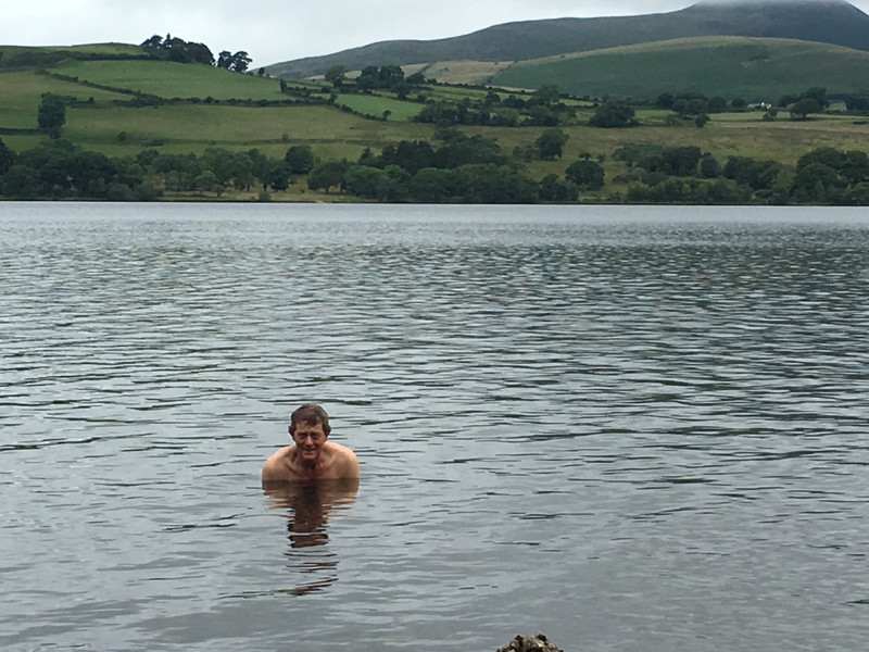 Our morning swim in Ennerdale Water
