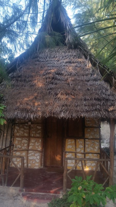 My hut at Sagando Hostel