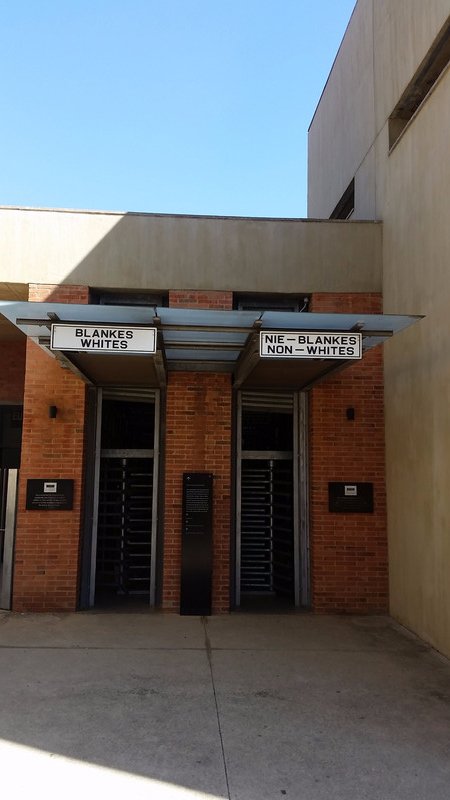 Apartheid Museum Entrance