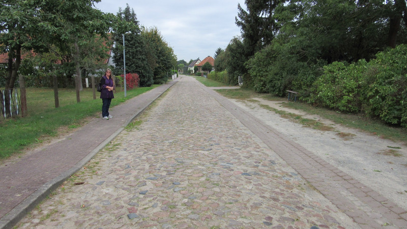 Original old stone road