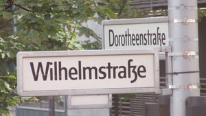 Wilhelmstrasse.  (Street)