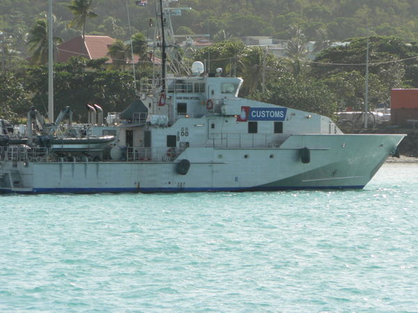 Customs docked at Thursday Island