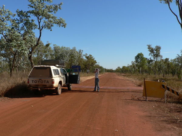Crossing into the NT