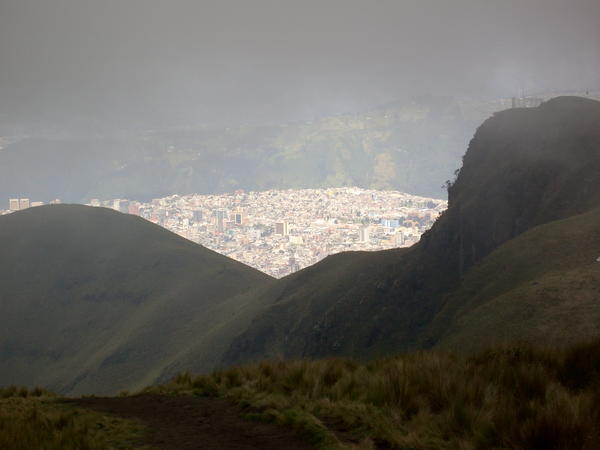 Quito in der Sonne