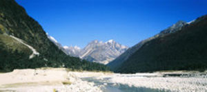 Splendid view of Yumthang Valley 