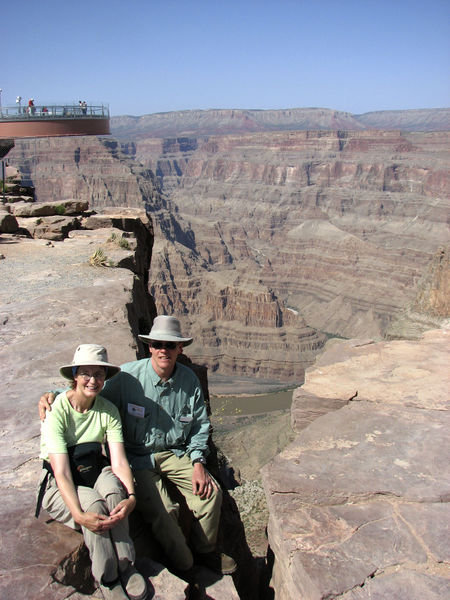 Deb and Frank at the West Rim