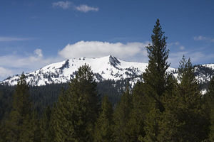 Mt. Lassen from the Front
