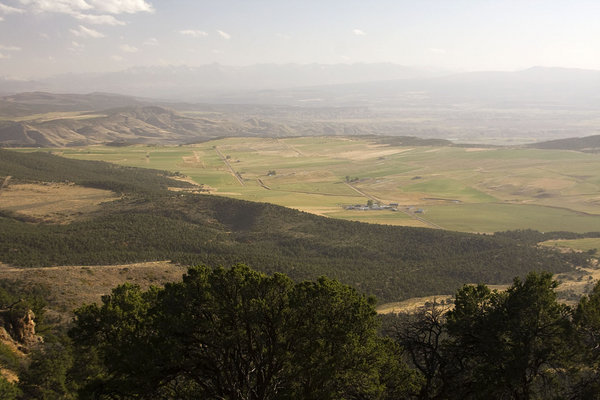 View of Montrose Valley from Warner Point Trail