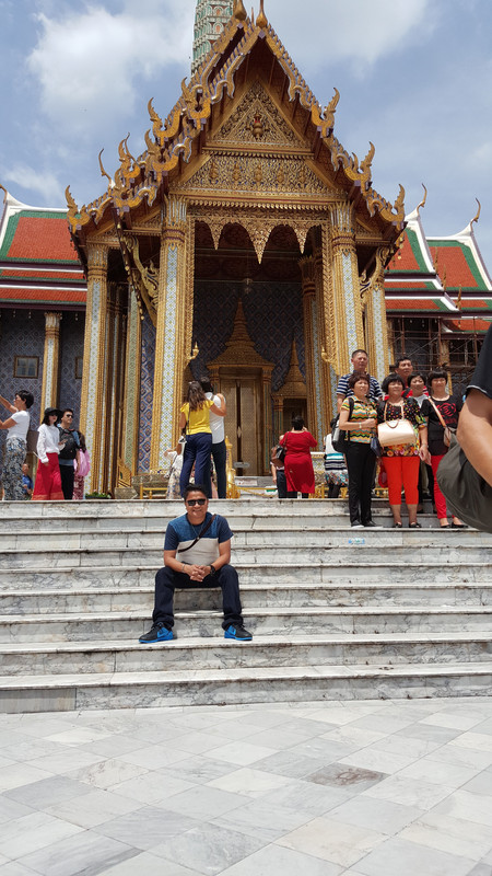 At The Grand Palace in BK