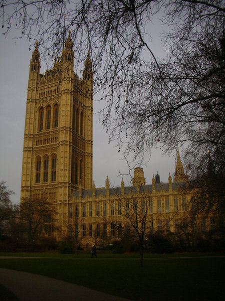 Arse end of parliment house