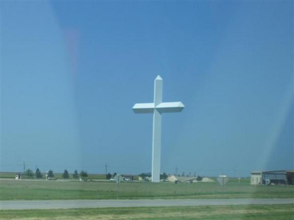 A big cross!