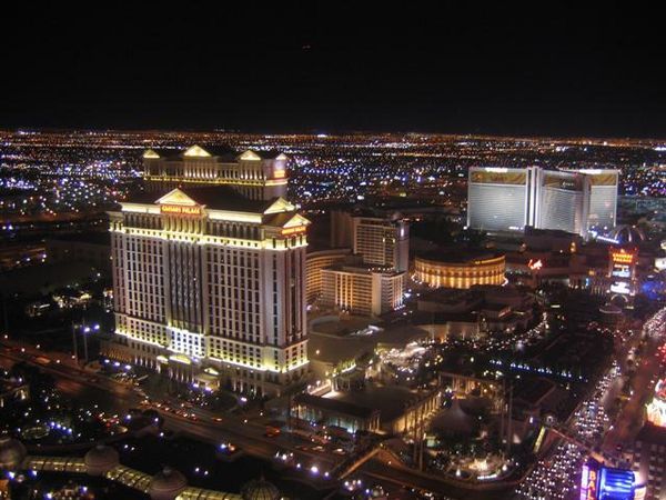 Vegas at Night from the Tower