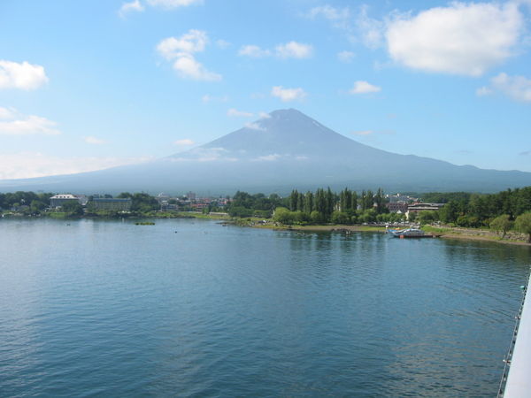 Mont Fuji a partir du pont