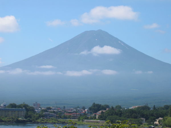 Plan rapproche du Mont Fuji