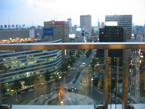 Vue sur la Nagoya urbaine