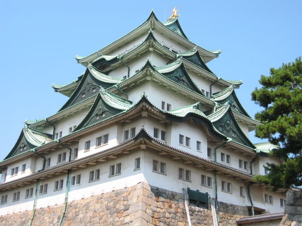 Le donjon du chateau de Nagoya.