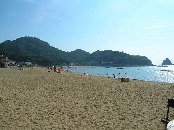 La plage de Shiraishi