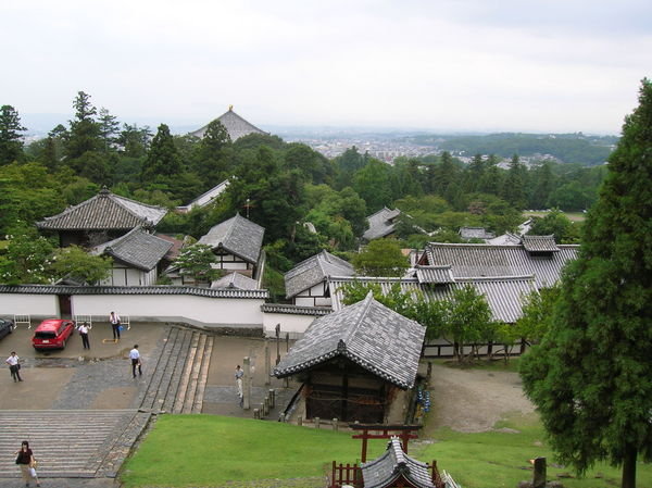 Vue du temple Nigatsu-do