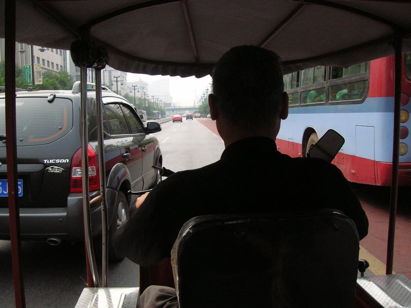 Balade en rickshaw motorise