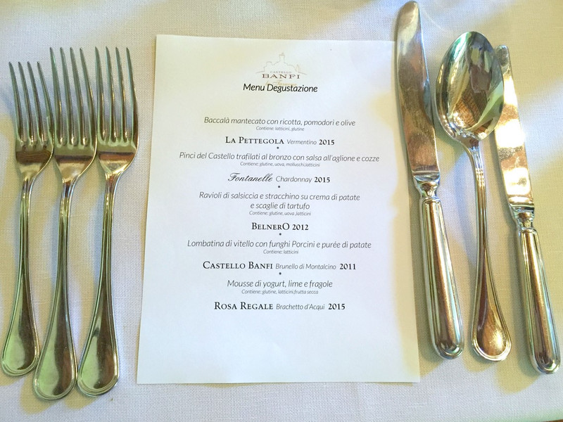 Gourmet Lunch at “La Taverna”, Castello Banfi 16