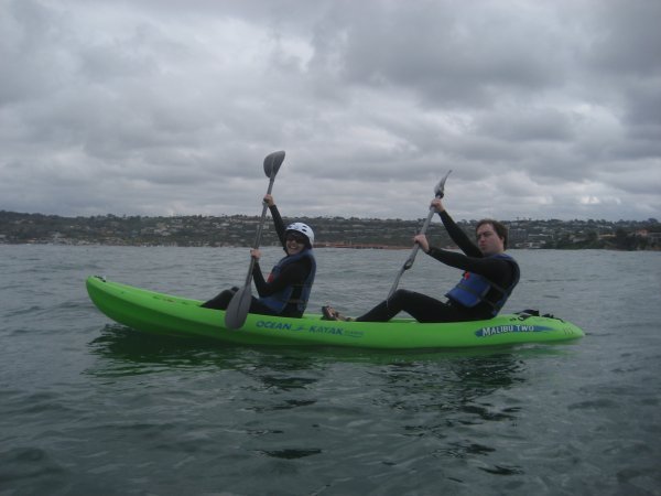 Kayak Team Kristi and Scott