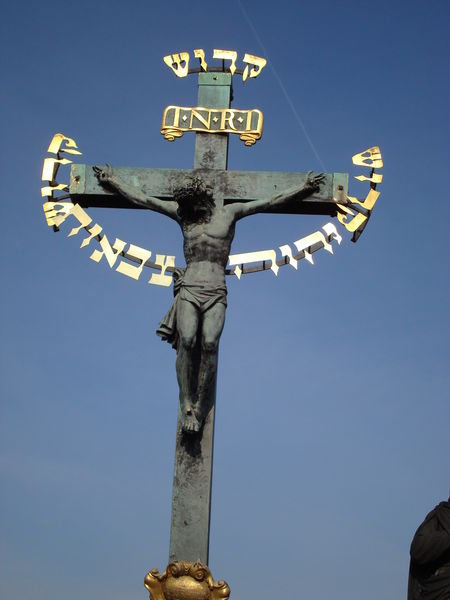 Charles Bridge - Jesus on the Cross