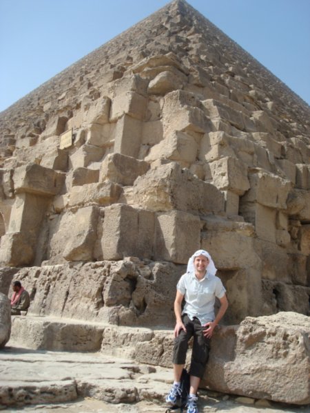 Giza Pyramids - me