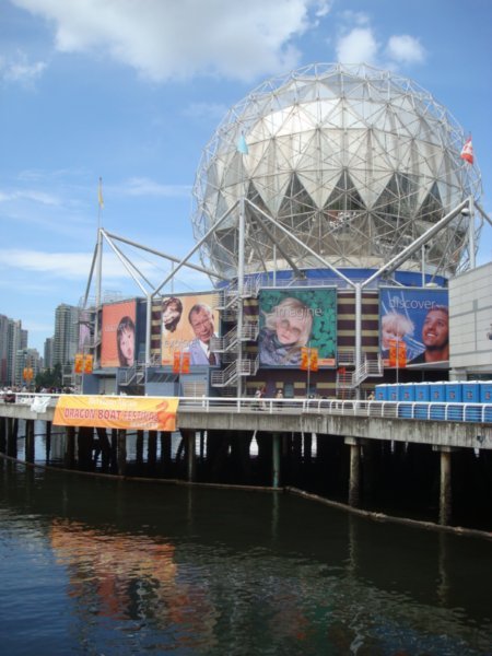 Science World golf ball thingy